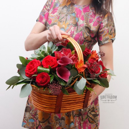 Цветочная корзина