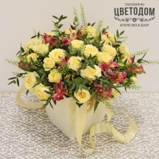 Коробка "Кремовая мечта" средняя