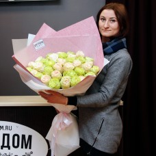 Монобукет из роз